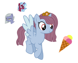 Size: 1280x1033 | Tagged: safe, artist:tenderrain-art, limestone pie, oc, alicorn, pony, g4, female, mare, simple background, transparent background