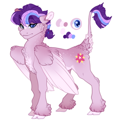 Size: 900x900 | Tagged: safe, artist:seffiron, oc, oc only, oc:starstruck, pegasus, pony, female, mare, offspring, parent:flash sentry, parent:twilight sparkle, parents:flashlight, simple background, solo, two toned wings, white background, wings