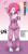 Size: 984x1860 | Tagged: safe, artist:oldskullkid, part of a set, pinkie pie, equestria girls, g4, barefoot, breasts, busty pinkie pie, cleavage, clothes, feet, female, hair over one eye, one eye closed, open mouth, pajamas, solo