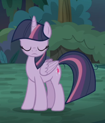Size: 538x632 | Tagged: safe, screencap, mean twilight sparkle, pony, g4, the mean 6, cropped, eyes closed, female, solo