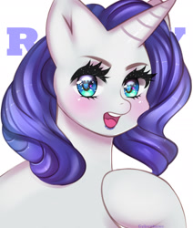 Size: 2000x2354 | Tagged: dead source, safe, artist:cyberhexe, rarity, pony, unicorn, g4, art, cute, digital art, drawing, female, high res, mare, solo