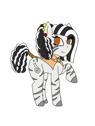 Size: 1800x2400 | Tagged: safe, artist:mintymelody, oc, oc only, oc:zurina, pony, zebra, simple background, solo, transparent background, zebra oc