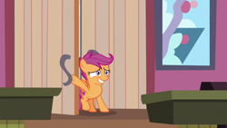 Size: 1920x1080 | Tagged: safe, screencap, scootaloo, pony, g4, the big mac question, female, solo