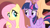 Size: 1280x720 | Tagged: safe, screencap, fluttershy, twilight sparkle, alicorn, pegasus, pony, bats!, g4, my little pony: friendship is magic, duo, female, golden oaks library, mare, raised eyebrow, twilight sparkle (alicorn)