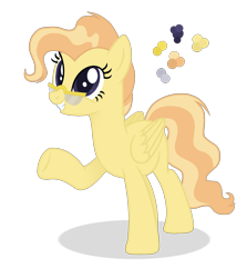 Size: 1400x1568 | Tagged: safe, artist:magicuniclaws, oc, oc only, pegasus, pony, female, glasses, magical lesbian spawn, mare, offspring, parent:mayor mare, parent:spitfire, simple background, solo, transparent background