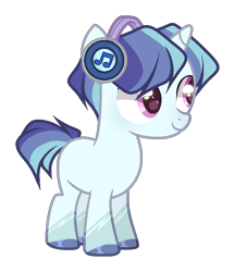 Size: 749x866 | Tagged: safe, artist:x-dainichi-x, oc, oc only, pony, unicorn, colt, male, offspring, parent:neon lights, parent:vinyl scratch, parents:vinylights, simple background, solo, transparent background