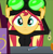 Size: 522x529 | Tagged: safe, screencap, sunset shimmer, equestria girls, equestria girls specials, g4, my little pony equestria girls: better together, my little pony equestria girls: holidays unwrapped, winter break-in, breasts, canterlot high, cropped, female, goggles, imagine spot, lockers, night vision goggles, pencil, solo, stealth suit