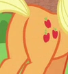 Size: 99x108 | Tagged: safe, screencap, applejack, applebutt, butt, cropped, episode needed, picture for breezies, plot
