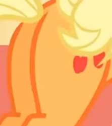 Size: 233x262 | Tagged: safe, screencap, applejack, applebutt, butt, butt only, cropped, pictures of butts, plot