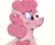 Size: 1309x1080 | Tagged: safe, artist:anonymous, pinkie pie, earth pony, pony, g4, apron, blushing, clothes, cute, diapinkes, female, simple background, solo, white background