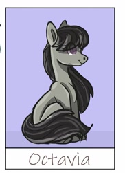 Size: 744x1024 | Tagged: safe, alternate version, artist:fraylinn, octavia melody, earth pony, pony, g4, female, mare, smiling, solo