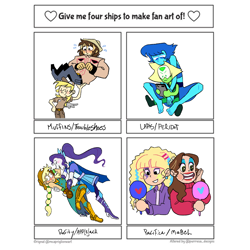 Size: 3000x3000 | Tagged: safe, artist:stevetwisp, applejack, derpy hooves, rarity, trouble shoes, gem (race), human, equestria girls, g4, barefoot, bust, clothes, crossover, derpyshoes, feet, female, four ships fanart, gem, gravity falls, high res, humanized, lapidot, lapis lazuli (steven universe), lesbian, lipstick, mabel pines, mabifica, makeup, male, mirror, pacifica northwest, peridot, peridot (steven universe), ship:rarijack, shipping, smiling, steven universe, straight, stronk, winged humanization, wings