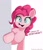 Size: 1280x1494 | Tagged: safe, artist:pyropk, pinkie pie, earth pony, pony, g4, breaking the fourth wall, bronybait, cute, dialogue, diapinkes, female, happy birthday, looking at you, mare, open mouth, pinkie being pinkie, pinkie fuel, simple background, solo, sparkly eyes, starry eyes, that pony sure does love parties, white background, wingding eyes
