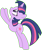 Size: 841x997 | Tagged: safe, artist:scinstigator, artist:scintillant-h, twilight sparkle, pony, unicorn, g4, female, mare, simple background, solo, transparent background, unicorn twilight