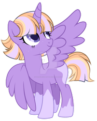 Size: 1280x1591 | Tagged: safe, artist:twinklecometyt, oc, oc only, alicorn, pony, base used, deviantart watermark, female, mare, obtrusive watermark, offspring, parent:star tracker, parent:twilight sparkle, parents:twitracker, simple background, solo, transparent background, watermark