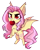 Size: 1300x1634 | Tagged: safe, artist:cloud-fly, fluttershy, bat pony, pony, g4, apple, bat ponified, chibi, female, flutterbat, food, mouth hold, race swap, simple background, solo, transparent background