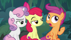 Size: 1920x1080 | Tagged: safe, screencap, apple bloom, scootaloo, sweetie belle, g4, the big mac question, cutie mark, cutie mark crusaders, the cmc's cutie marks