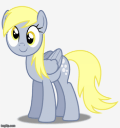 Size: 468x500 | Tagged: artist needed, source needed, safe, derpy hooves, pegasus, pony, g4, animated, cross-eyed, female, gif, simple background, white background