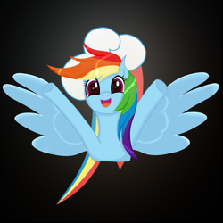 Size: 3770x3774 | Tagged: safe, artist:divifilly, rainbow dash, pony, g4, cutie mark, female, high res, solo, wings