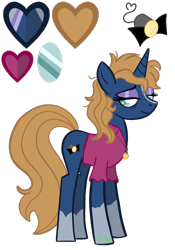 Size: 1676x2400 | Tagged: safe, artist:chelseawest, oc, oc only, oc:star light, pony, unicorn, clothes, female, mare, petalverse, reference sheet, shirt, simple background, solo, transparent background