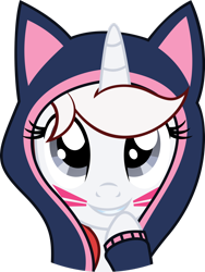 Size: 1280x1704 | Tagged: safe, artist:fuzzybrushy, oc, oc only, oc:stock piston, pony, clothes, hoodie, simple background, solo, transparent background, vector