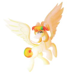 Size: 1280x1290 | Tagged: safe, artist:rowdykitty, oc, oc only, pegasus, pony, female, mare, simple background, solo, transparent background