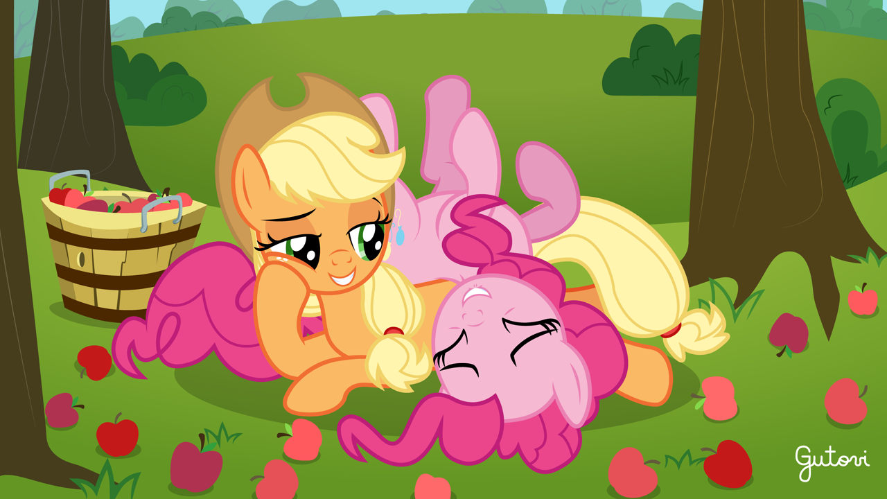 applejack pinkie