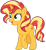 Size: 1280x1405 | Tagged: safe, artist:andoanimalia, sunset shimmer, pony, unicorn, equestria girls, equestria girls specials, g4, my little pony equestria girls: better together, my little pony equestria girls: forgotten friendship, female, mare, reaction image, simple background, smiling, solo, transparent background, vector