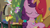 Size: 1920x1080 | Tagged: safe, screencap, big macintosh, discord, spike, sugar belle, draconequus, dragon, earth pony, pony, g4, my little pony: friendship is magic, the big mac question, apple, food, hug, pear tree, pie, tree, winged spike, wings