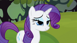 Size: 1280x720 | Tagged: safe, screencap, rarity, pony, unicorn, g4, spike at your service, female, lidded eyes, mare, solo