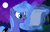 Size: 1082x698 | Tagged: safe, artist:stellamoonshineyt, princess luna, pony, g4, female, magic, night, s1 luna, scroll, solo, unicorn luna