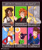 Size: 1714x2048 | Tagged: safe, artist:charlie-fell, derpy hooves, cat, human, pegasus, pony, anthro, g4, anthro with ponies, bandage, bandaid, blushing, clothes, cloven hooves, crossover, dark skin, drawn to life, female, frankenstein, gloves, goggles, grin, heart eyes, heterochromia, lego, lego ninjago, looking down, male, mare, one flew over the cuckoo's nest, open mouth, pictogram, six fanarts, smiling, wingding eyes