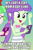 Size: 584x895 | Tagged: safe, edit, edited screencap, screencap, drama letter, starlight, watermelody, human, equestria girls, g4, i'm on a yacht, my little pony equestria girls: better together, background human, bare shoulders, beach shorts swimsuit, bikini, caption, cellphone, clothes, cropped, eyes closed, female, image macro, innocent, innuendo, midriff, oblivious, phone, sexually oblivious, sleeveless, smartphone, solo focus, striped swimsuit, swimsuit, text