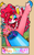 Size: 666x1063 | Tagged: safe, alternate version, artist:charlie-fell, pinkie pie, earth pony, pony, g4, :d, bust, cheering, chest fluff, clown, confetti, cute, diapinkes, eyes closed, female, heart mouth, hoof polish, mare, open mouth, party cannon, smiling, solo, unshorn fetlocks