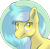 Size: 1055x1033 | Tagged: safe, artist:lechu-zaz, oc, oc only, bat pony, pony, bat pony oc, bust, fangs, female, mare, pastel, portrait, simple background, solo, transparent background