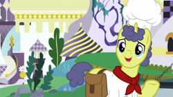 Size: 1920x1080 | Tagged: safe, screencap, stove comet, pony, g4, the ending of the end, bag, canterlot, male, saddle bag, solo