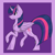 Size: 2449x2449 | Tagged: safe, artist:toptian, twilight sparkle, alicorn, pony, g4, abstract background, female, high res, mare, raised hoof, solo, twilight sparkle (alicorn)