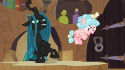 Size: 1920x1080 | Tagged: safe, screencap, cozy glow, queen chrysalis, g4, my little pony: friendship is magic, the ending of the end