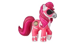 Size: 767x450 | Tagged: safe, earth pony, pony, official, crossover, kyoryu sentai zyuranger, mighty morphin power rangers, morphin pink pony, pink ranger, power rangers, power rangers x my little pony (crossover toy)