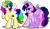 Size: 10000x5700 | Tagged: safe, artist:rainbowtashie, oc, oc:princess morning star, oc:rainbow tashie, alicorn, earth pony, pony, alicorn oc, alicorn princess, butt, commissioner:bigonionbean, cutie mark, female, flank, fusion, fusion:princess celestia, fusion:twilight sparkle, horn, jewelry, magic, mare, plot, regalia, simple background, transparent background, wing spell, wings, writer:bigonionbean