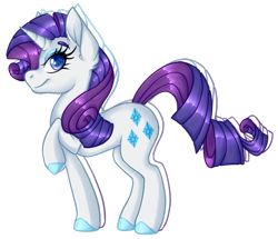 Size: 571x492 | Tagged: safe, artist:teeny16, rarity, pony, unicorn, g4, colored pupils, ear fluff, female, mare, profile, raised hoof, simple background, solo, transparent background