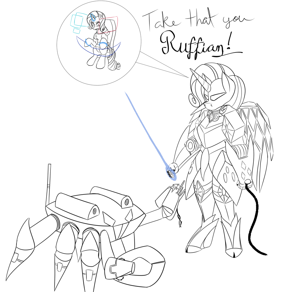 2436853 safe, artistdarnelg, rarity, crab, giant crab, pony