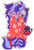 Size: 736x1086 | Tagged: safe, artist:wavecipher, oc, oc only, oc:cinnabyte, adorkable, blanket, cinnabetes, clothes, cute, dork, eyes closed, gaming headset, glasses, headphones, headset, sleeping, socks, striped socks