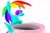 Size: 2048x1366 | Tagged: safe, artist:ja0822ck, rainbow dash, human, pegasus, pony, g4