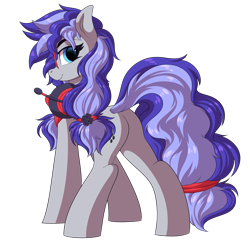 Size: 6357x6251 | Tagged: safe, alternate version, artist:ask-colorsound, oc, oc only, oc:cinnabyte, earth pony, pony, absurd resolution, adorkable, bandana, butt, cinnabetes, clothes, cute, dork, female, gaming headset, glasses, headphones, headset, mare, meganekko, pigtails, plot, simple background, smiling, solo, transparent background