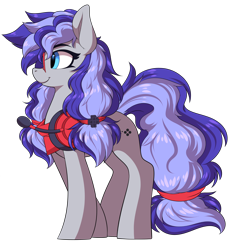 Size: 5890x6251 | Tagged: safe, alternate version, artist:ask-colorsound, oc, oc only, oc:cinnabyte, earth pony, pony, absurd resolution, adorkable, bandana, cinnabetes, clothes, cute, dork, female, gaming headset, glasses, headphones, headset, mare, meganekko, pigtails, simple background, smiling, solo, transparent background