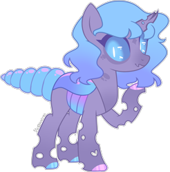 Size: 3987x4059 | Tagged: safe, artist:kurosawakuro, oc, oc only, changepony, hybrid, pony, absurd resolution, base used, magical lesbian spawn, offspring, parent:queen chrysalis, parent:starlight glimmer, simple background, solo, transparent background