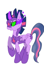 Size: 800x1280 | Tagged: safe, artist:carritrap, twilight sparkle, alicorn, pony, g4, bevor, boots, chamfron, chestplate, clothes, colored horn, corrupted, corrupted twilight sparkle, couteau, criniere, croupiere, cuirass, curved horn, dark, dark equestria, dark magic, dark queen, dark twilight, dark twilight sparkle, dark world, darklight, darklight sparkle, evil twilight, fauld, female, gorget, helmet, hoof shoes, horn, jewelry, magic, necklace, pauldrant, pauldron, plackart, possessed, queen of shadows, queen twilight, queen twilight sparkle, regalia, rerebrant, shoes, simple background, solo, sombra empire, sombra eyes, sombra horn, transparent background, twilight is anakin, twilight sparkle (alicorn), tyrant sparkle, vambrant