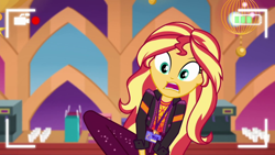 Size: 1920x1080 | Tagged: safe, screencap, sunset shimmer, equestria girls, g4, how to backstage, my little pony equestria girls: better together, female, solo