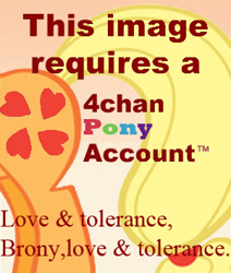 Size: 300x353 | Tagged: safe, applejack, earth pony, pony, g4, /mlp/, 4chan, 4chan gold account, alternate cutie mark, butt, butt only, female, love and tolerance, mare, solo, text